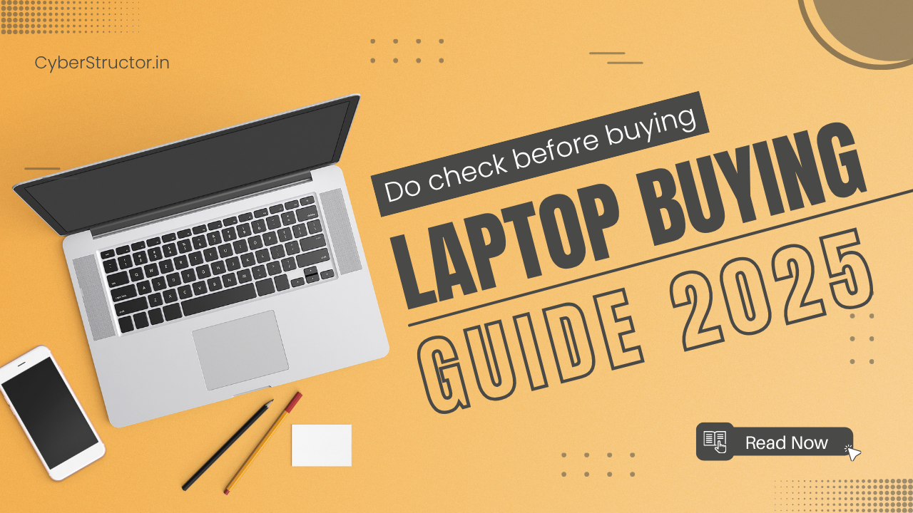laptop buying guide 2025