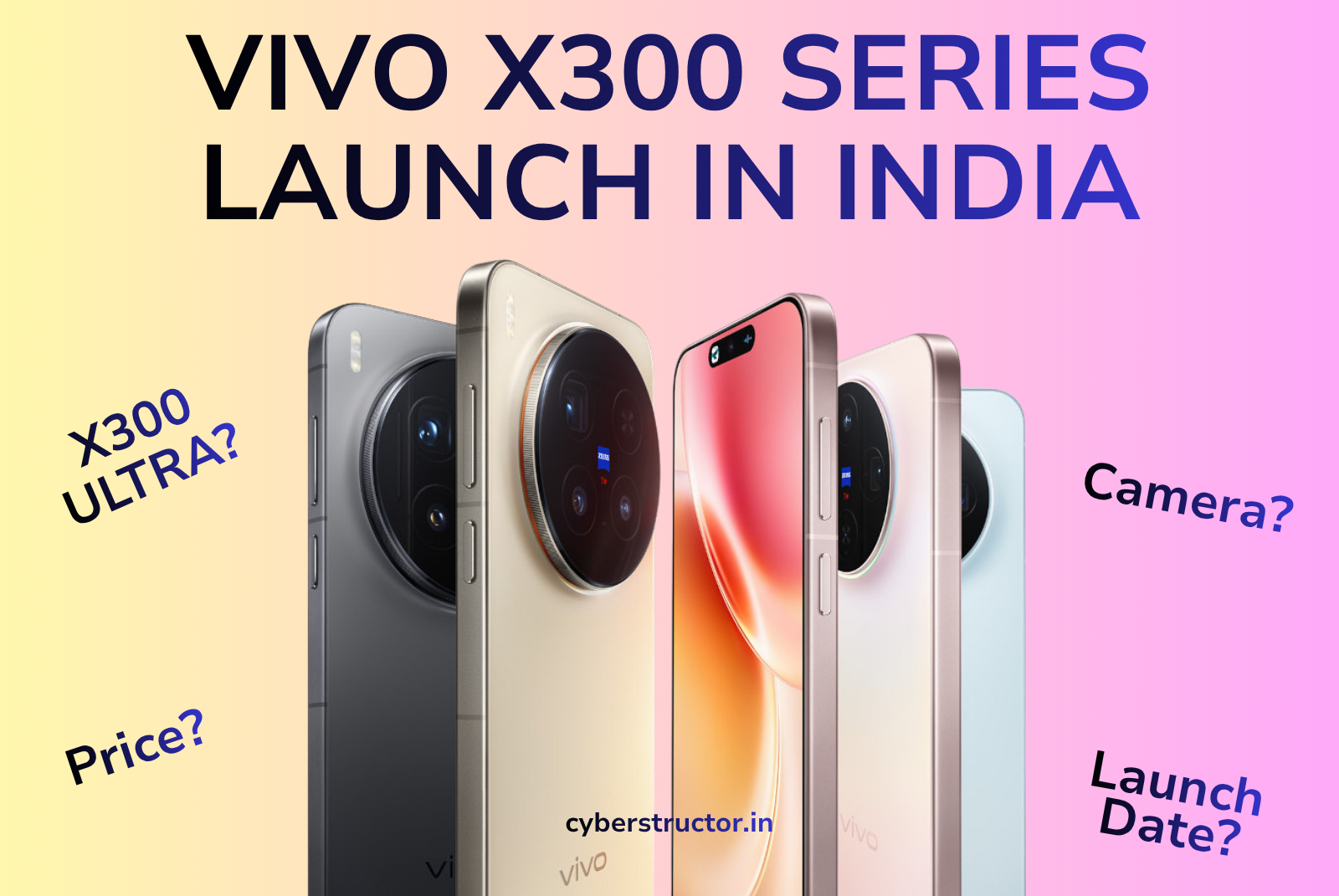 Vivo X300 in India